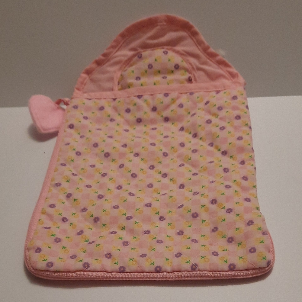 Pink Floral Gi Go Doll Sleeping Bag
